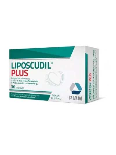 LIPOSCUDIL PLUS INTEGRATORE PER COLESTEROLO - 30 CAPSULE