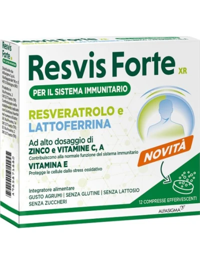 RESVIS FORTE XR  - 12 COMPRESSE EFFERVESCENTI