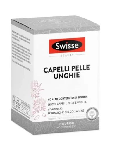 SWISSE INTEGRATORE CAPELLI,PELLE,UNGHIE - 60 COMPRESSE