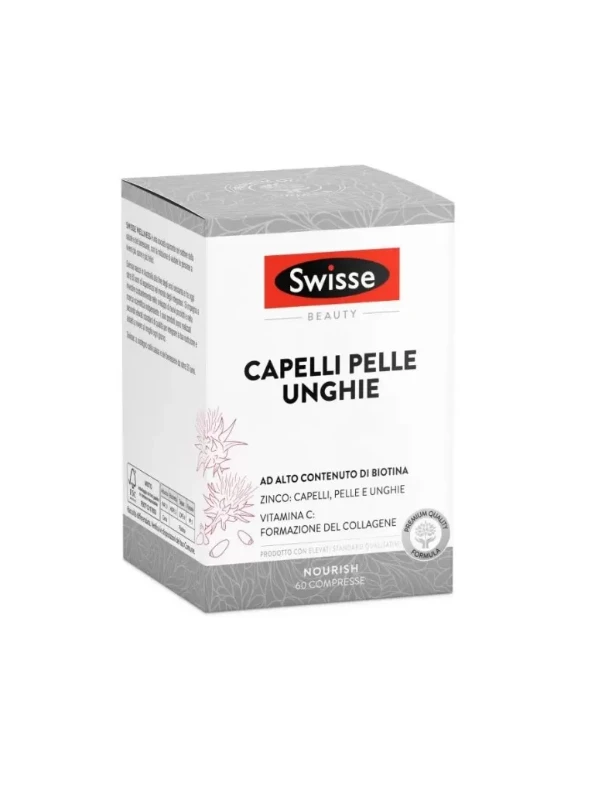 SWISSE INTEGRATORE CAPELLI,PELLE,UNGHIE - 60 COMPRESSE