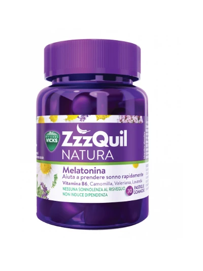 VICKS ZZZQUIL NATURA MELATONINA - 60 PASTIGLIE