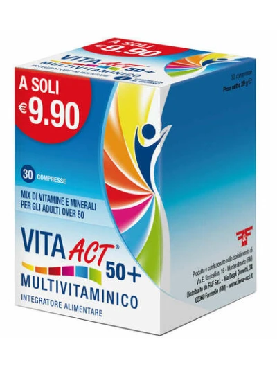 VITA ACT INTEGRATORE MULTIVITAMINICO 50+ - 30 COMPRESSE
