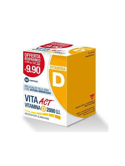 VITA ACT INTEGRATORE VITAMINA D 2000UI - 60 COMPRESSE