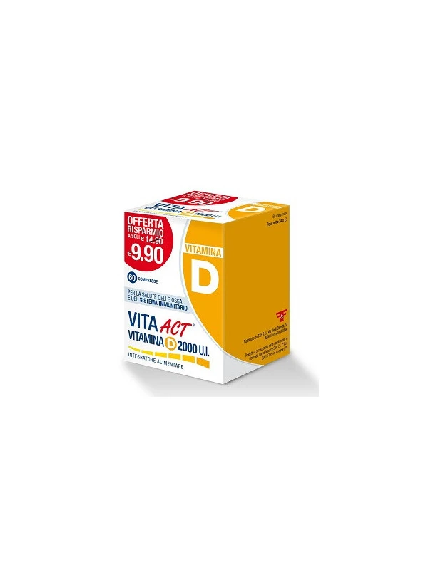 VITA ACT INTEGRATORE VITAMINA D 2000UI - 60 COMPRESSE