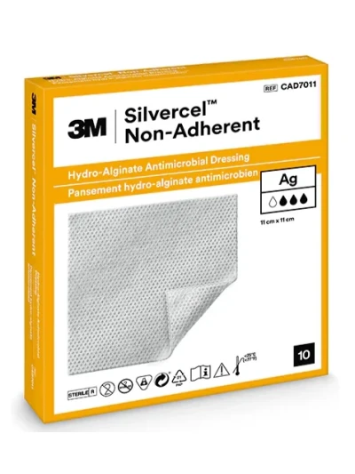 3M SILVERCEL MEDICAZIONE STERILE 11X11CM - 10 PEZZI