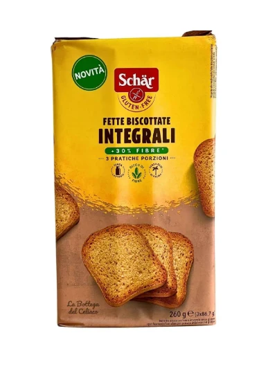 SCHAR FETTE BISCOTTATE INTEGRALI