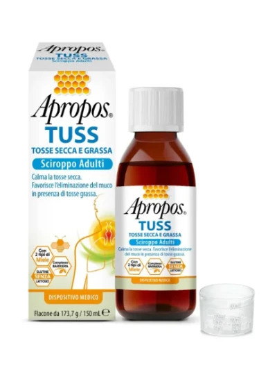 APROPOS TUSS SCIROPPO PER LA TOSSE PER ADULTI 150ML