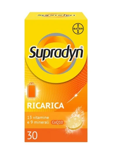 SUPRADYN RICARICA 30 COMPRESSE EFFERVESCENTI