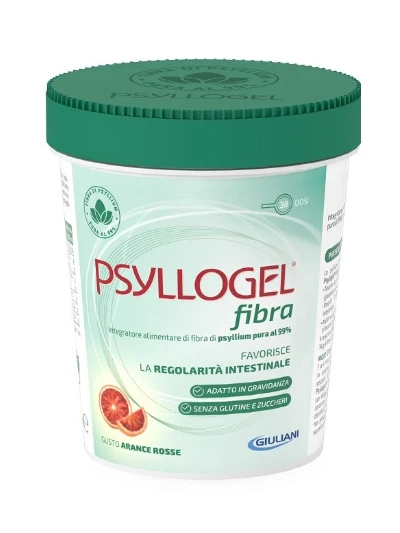 PSYLLOGEL FIBRA INTEGRATORE ARANCIA ROSSA VASO 170GR