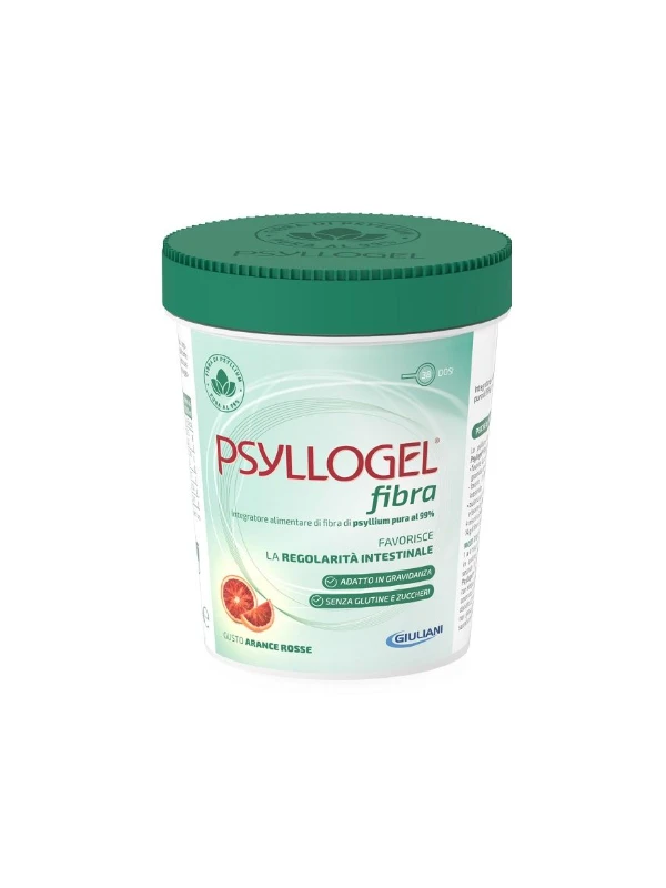 PSYLLOGEL FIBRA INTEGRATORE ARANCIA ROSSA VASO 170GR