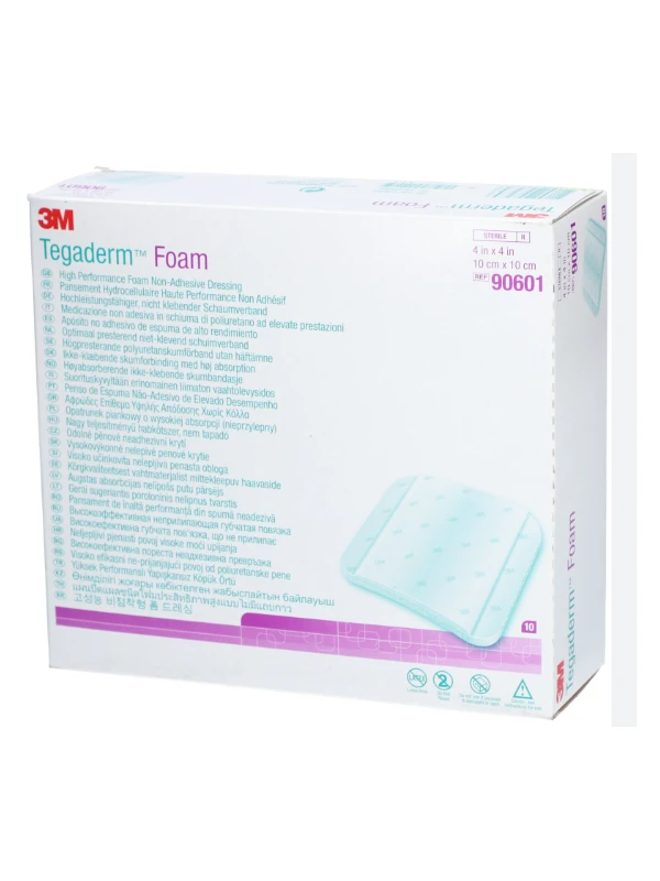 TEGADERM FOAM NON ADESIVO 10X10CM - 10PZ COD.90601