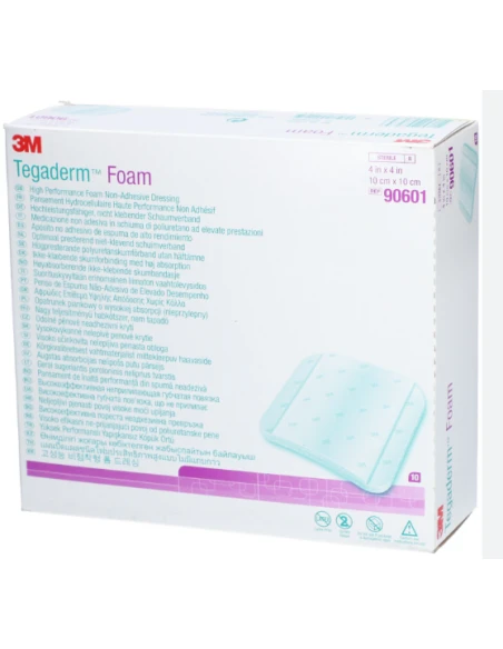 TEGADERM FOAM NON ADESIVO 10X10CM - 10PZ COD.90601