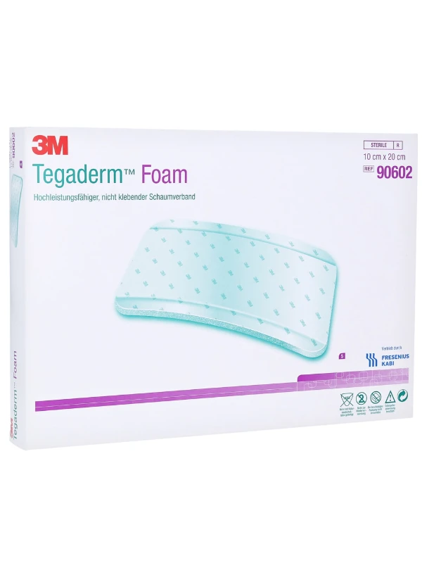 TEGADERM FOAM NON ADESIVO 10X20CM - 5PZ COD.90602