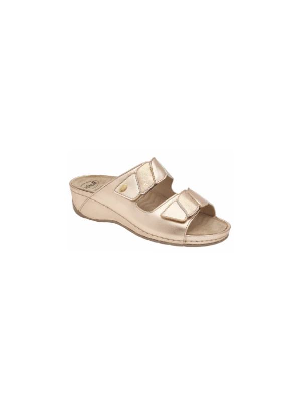 SCHOLL SANDALI NIVES 2 STRAPPI - COLORE ORO ROSA