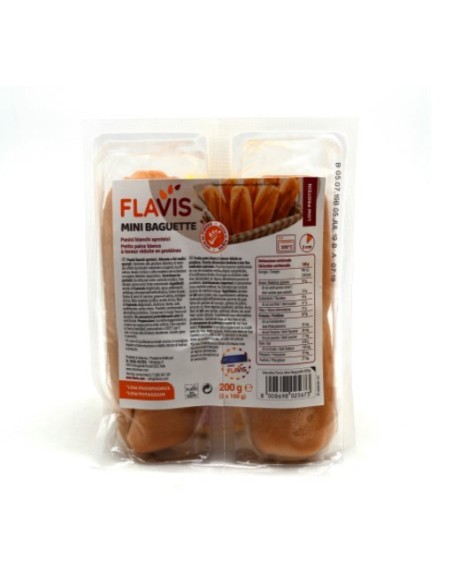 FLAVIS MINI BAGUETTE 2X100G