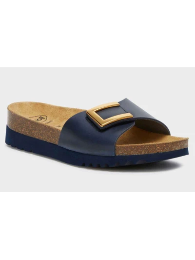 SCHOLL SANDALI MONTEREY MULE - COLORE NAVY BLU 2