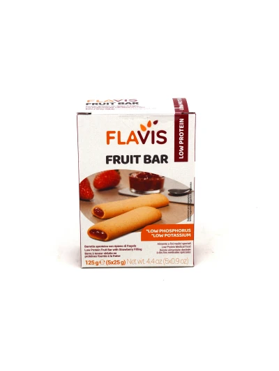 FLAVIS FRUIT BAR 5X25G