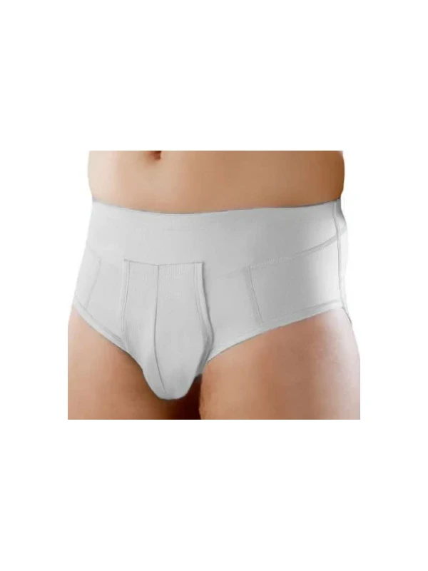 ORIONE 515 SLIP PER ERNIA INGUINALE IN COTONE