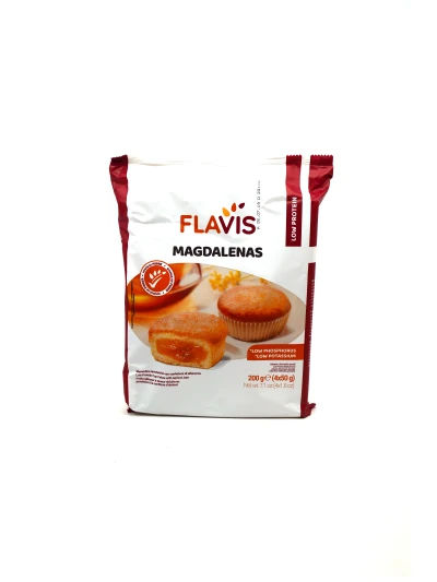 FLAVIS MAGDALENAS ALB 4X50G