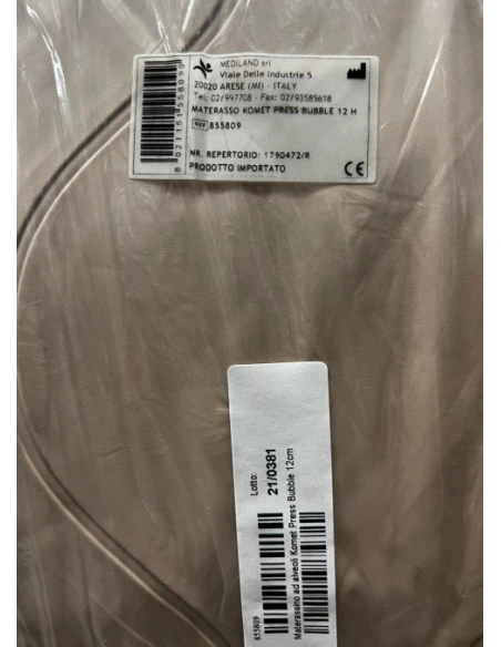 KOMET PRESS BUBBLE MATERASSO AD ARIA RICAMBIO