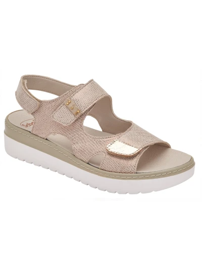 SCHOLL SANDALI VERSILIA CON CINTURINO E STRAPPI - PLATINO