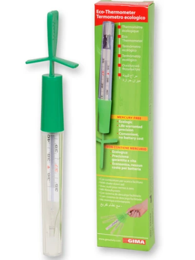 TERMOMETRO ECOLOGICO CON AGITATORE