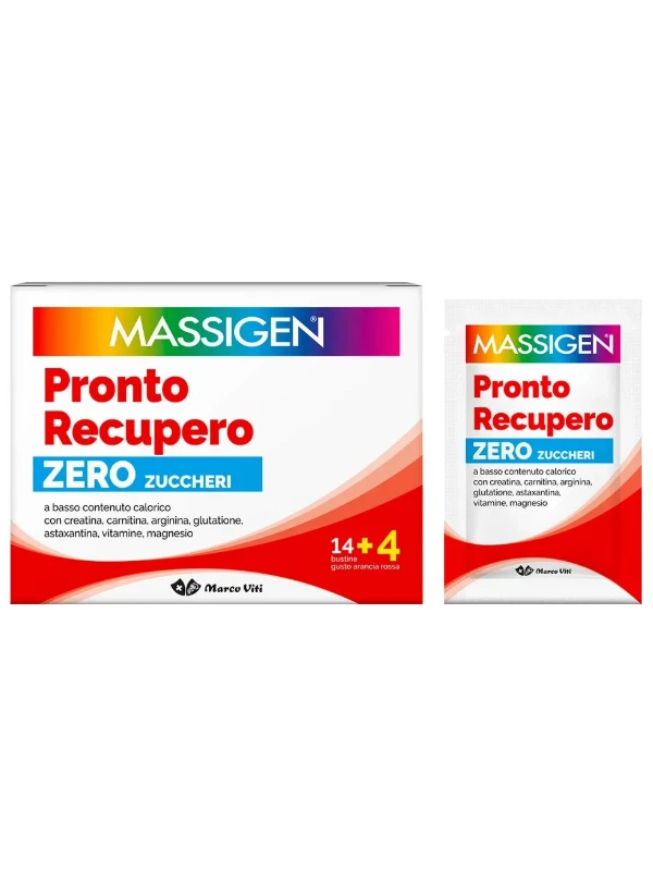 MASSIGEN PRONTO RECUPERO ZERO ZUCCHERI - 18 BUSTINE