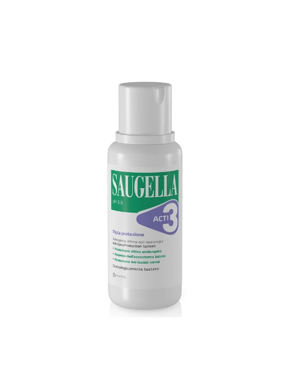 SAUGELLA ACTI3 DETERGENTE INTIMO TRIPLA AZIONE 250ML