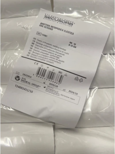EURELAST BENDA OVATTA DI GERMANIA ORTOPEDICA 10CM - 10PZ 2