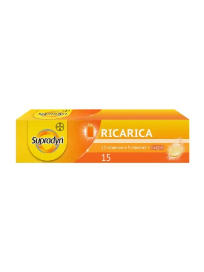 SUPRADYN RICARICA 15 COMPRESSE EFFERVESCENTI