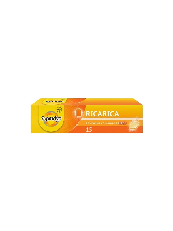 SUPRADYN RICARICA 15 COMPRESSE EFFERVESCENTI