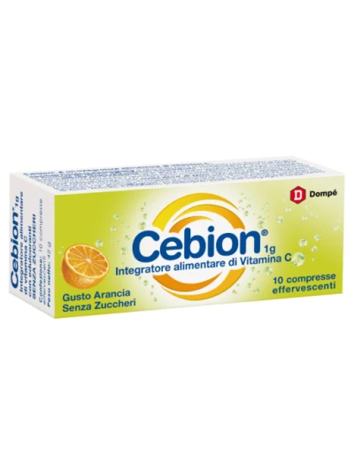CEBION INTEGRATORE VITAMINCA C SENZA ZUCCHERO - 10 COMPRESSE