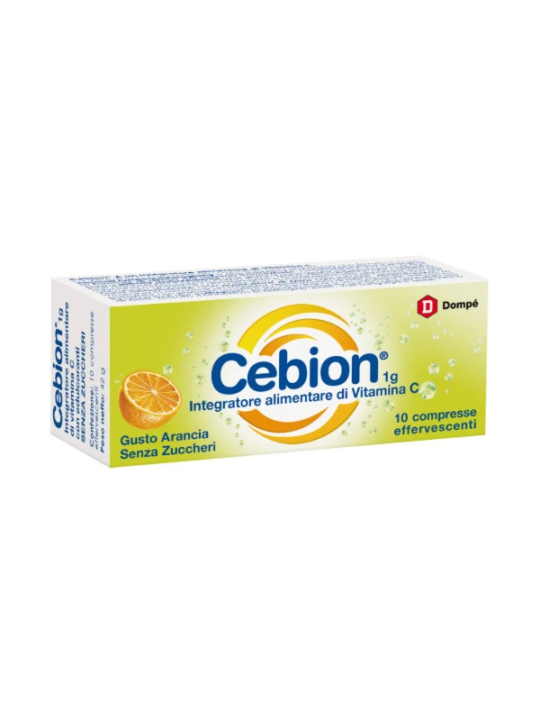 CEBION INTEGRATORE VITAMINCA C SENZA ZUCCHERO - 10 COMPRESSE