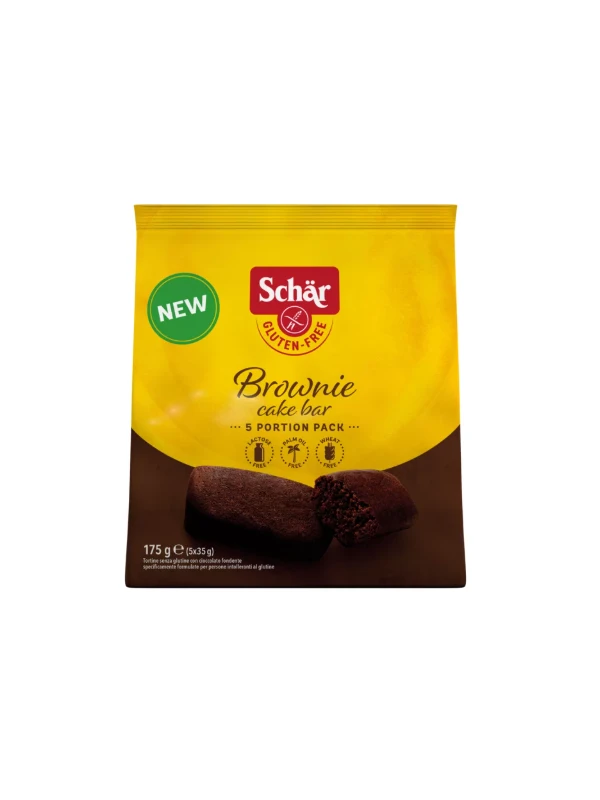 SCHAR BROWNIE CAKE BAR 175G - CONFEZIONE DA 5PZ.