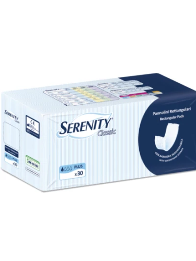 SERENITY PANNOLONI RETTANGOLARE CON BARRIERA - 30PZ...