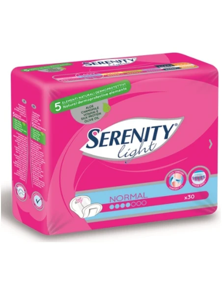 ASSORBENTI SERENITY LIGHT LADY NORMAL - 30PZ.