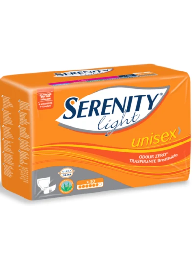 SERENITY LIGHT ASSORBENTI UNISEX - 30PZ