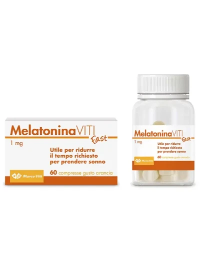 MELATONINA VITI FAST 1MG 60 COMPRESSE GUSTO ARANCIA
