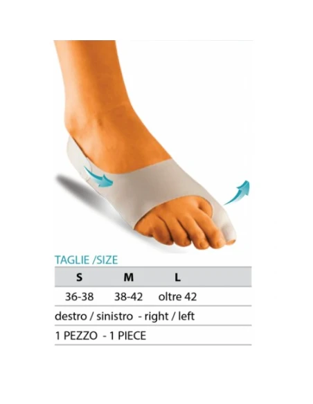 ORIONE OK PED 228 - CORRETTORE ALLUCE VALGO DIURNO - DESTRO