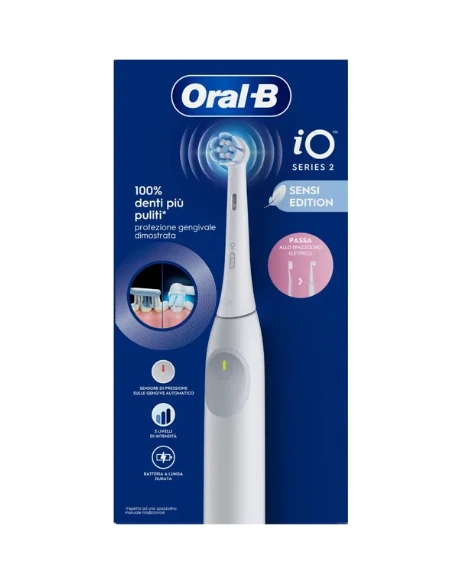 ORALB POWER SPAZZOLINO ELETTRICO IO2 SENSI EDITION