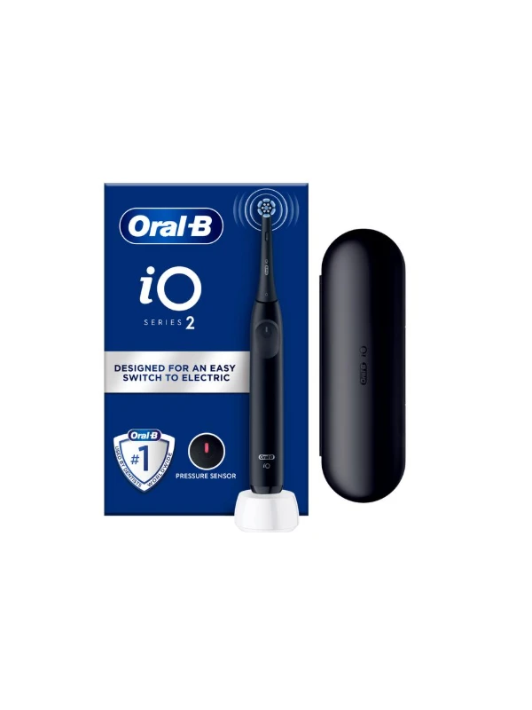 ORALB POWER SPAZZOLINO ELETTRICO IO2 NIGHT NERO+CASE