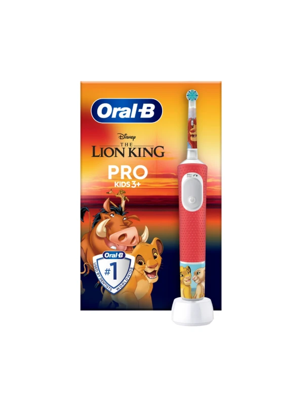ORALB SPAZZOLINO ELETTRICO PER BAMBINI PRO KIDS 3 RE LEONE