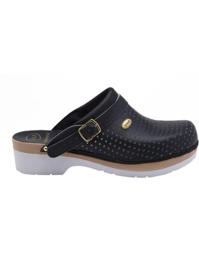 SCHOLL CLOG SUPERCOMFORT - COLORE BLU NAVY 2