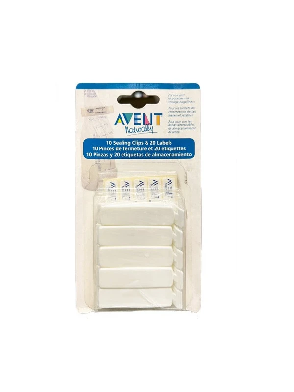 AVENT - 10 PINZETTE + 20 ADESIVI