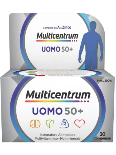MULTICENTRUM UOMO INTEGRATORE ETA' 50+ - 30 COMPRESSE
