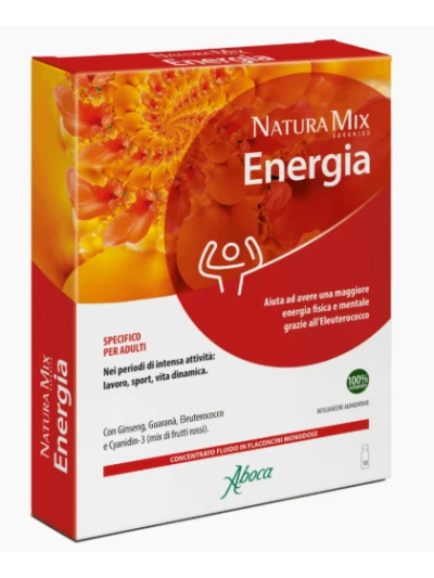 NATURA MIX ADVANCED ENERGIA - INTEGRATORE DA 10 FLACONI