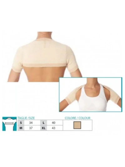 ORIONE 82 COPRISPALLE  IN LANA D'ANGORA - TAGLIA L