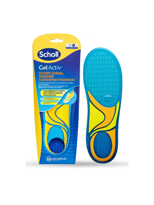 SCHOLL SOLETTE GEL ACTIV SCARPE CASUAL - TAGLIA L 40/46,5