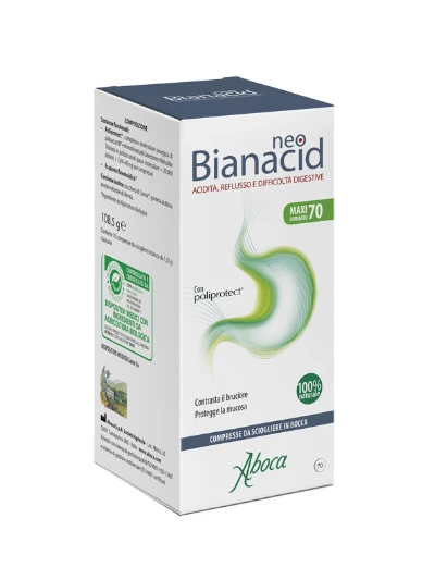 NEOBIANACID 70 COMPRESSE MASTICABILI ACIDITA' E REFLUSSO