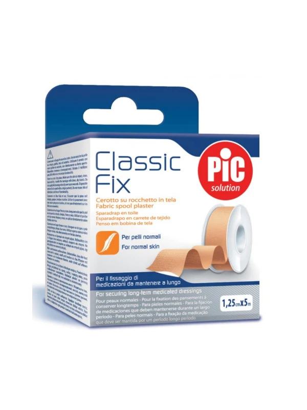 CEROTTO IN ROCCHETTO IN TELA - PIC CLASSIC FIX 1,25CMX5MT